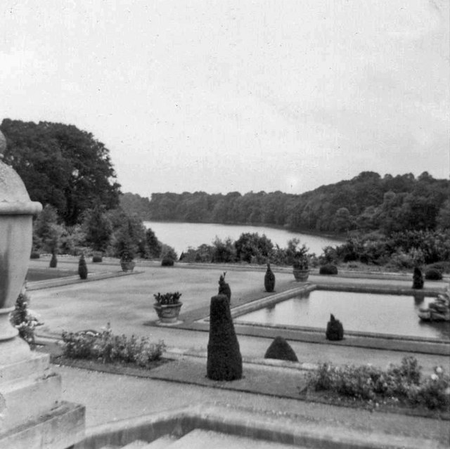 Blenheim Palace garden Oxfordshire UNESCO World Heritage Site Woodstock