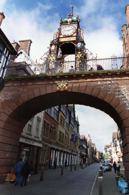 Eastgate Chester Victorian clock arch where to stay accommodation