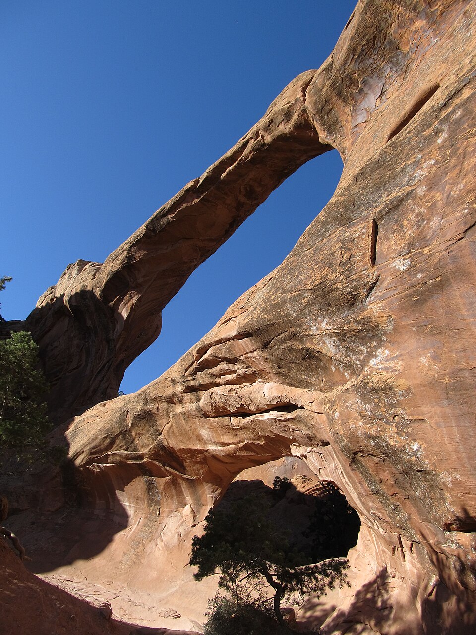 Double O Arch Devils Garden Trail Arches National Park Moab Utah