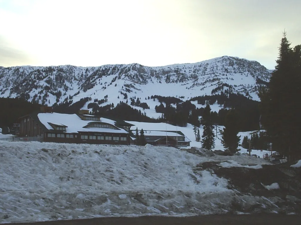 Bridger Bowl ski area Montana Bridger Mountains winter snow skiing