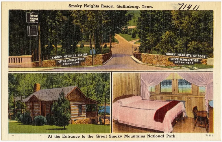 Smoky Heights Resort Gatlinburg Tennessee cabin accommodation mountain