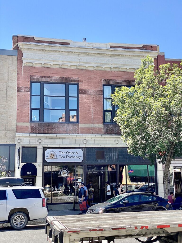 Gem Theatre Building Bozeman Montana Main Street budget travel