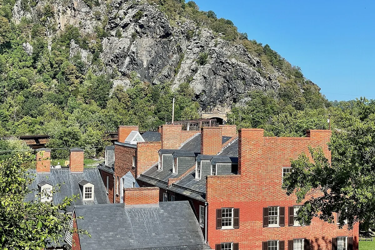 Harpers Ferry West Virginia historic lower town Potomac Shenandoah rivers confluence