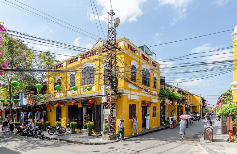 Hoi An Ancient Town Vietnam travel guide UNESCO heritage yellow buildings