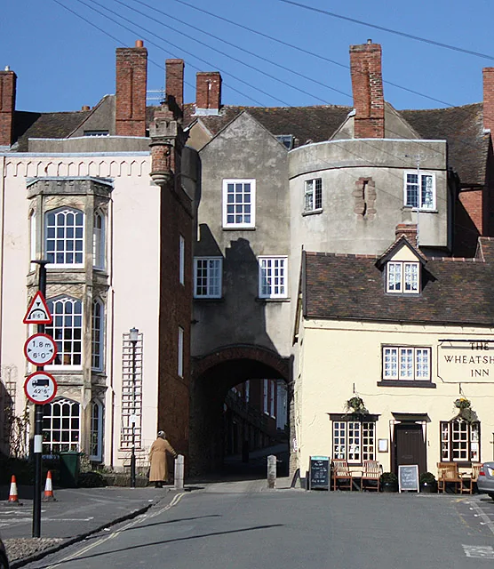 Broad Gate Ludlow travel guide medieval gate Shropshire town