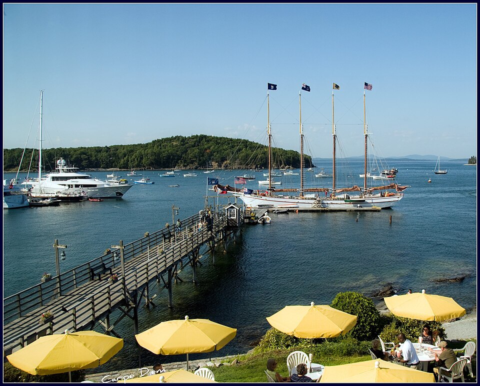 Schooner Margaret Todd at Bar Harbor Maine