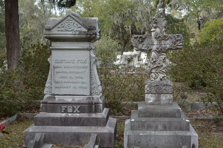 Bonaventure Cemetery Savannah Georgia Spanish moss oak trees haunted